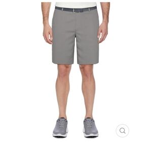PGA TOUR Men's Golf Performance Shorts Quiet Shade- Gray Size 40
